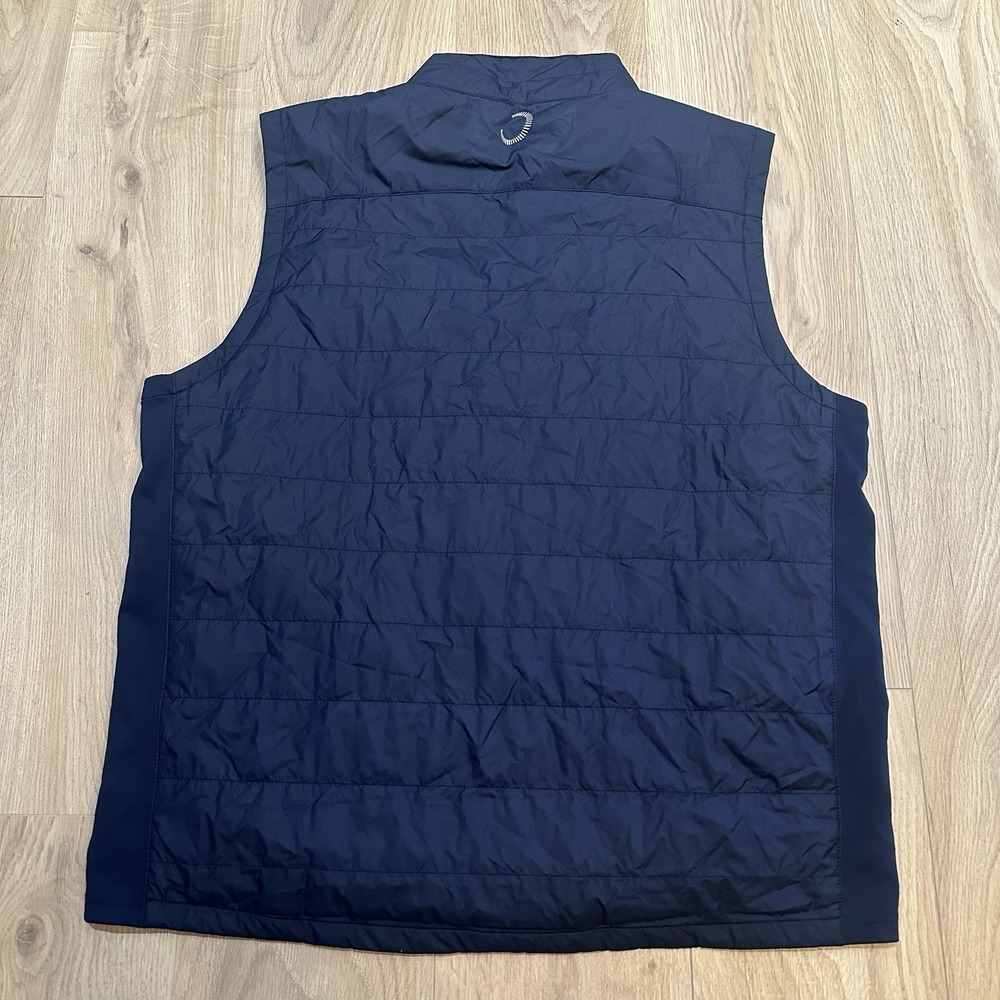 Zero Restriction Lightweight Hybrid Full-Zip Vest Large Navy Sz XXL Mens - Picture 8 of 8